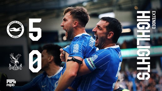 EXTENDED HIGHLIGHTS | Brighton v Crystal Palace | Premier League