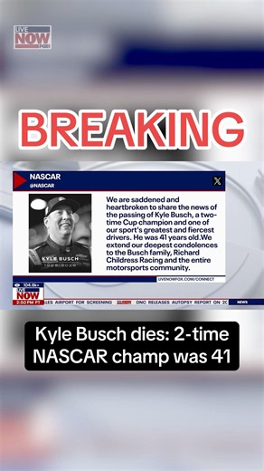 Kyle Busch dies at 41