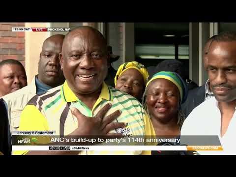 January 8 Programme | ANC President Cyril Ramaphosa briefs media