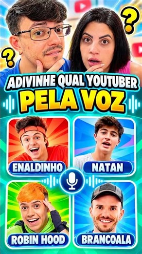 GUESS THE YOUTUBER BY THE VOICE 🤭😂😱 #shorts