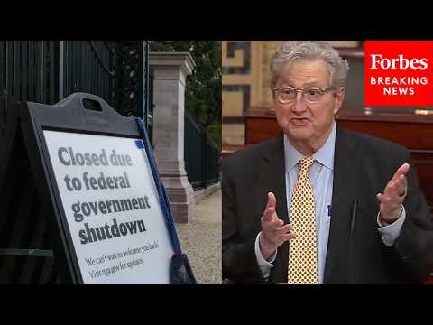 'I Hope I'm Wrong': John Kennedy Predicts Dems Will 'Shut Down Government Right Before Midterms'