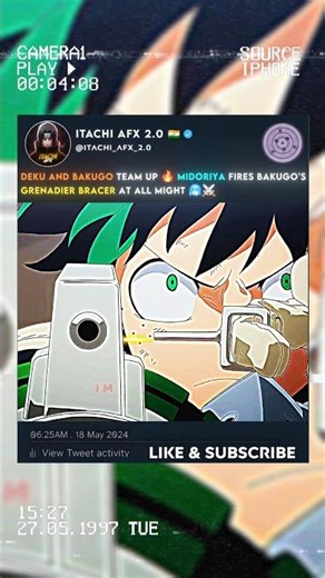 Deku Steals Bakugo’s Move to Defeat All Might 💥🥶 #mha #mhaedit #myheroacademia #deku #bnha #anime