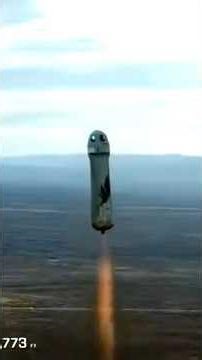 Blue Origin Launches Tourists to Edge of Space Orbit From Texas