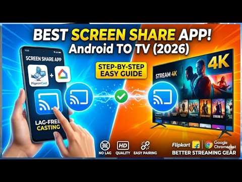 Best Screen Share App For Android Phone To TV