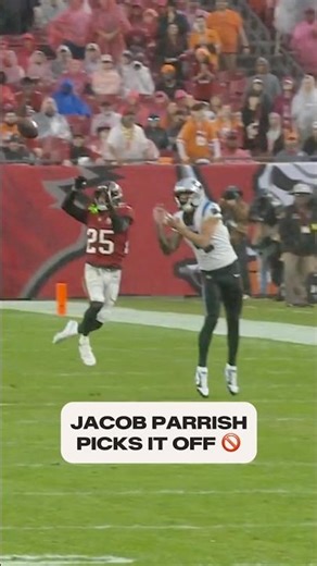 We see you 2️⃣5️⃣ 😤 📺: #CARvsTB on ESPN #interception #buccaneers #nfl #football