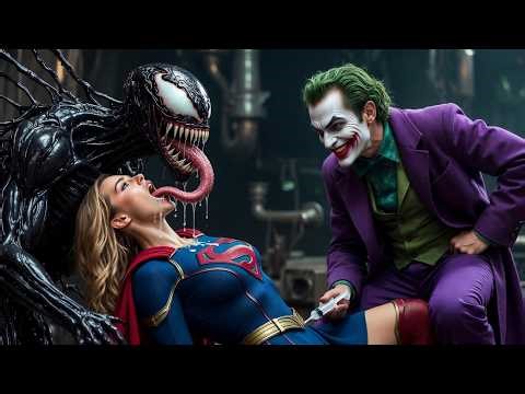 Epic Superheroes vs Venom & Joker –Venom Change Her Life. Full Cinematic AI Battle Story