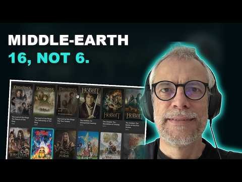 Middle-earth is not only six films: my voice AI found all 16