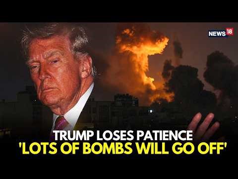 US Iran War LIVE | ITrump Says He’s Losing Patience | Warns of “Major Escalation”