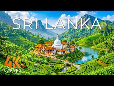 Sri Lanka 4K | Sigiriya Rock, Tea Plantations & Tropical Island Landscapes