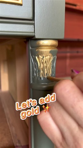 Enhancing French Empire Dressers with Gold Gilding