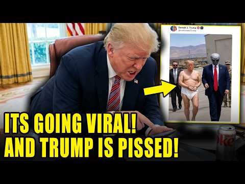 Trump gets NASTY SURPRISE As AI Alien Posting Spree BACKFIRES