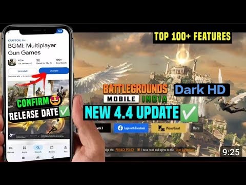 BGMI 4.4 UPDATE RELEASE DATE | BGMI NEW UPDATE KAB AAYEGA | BGMI UPDATE NOT SHOWING IN PLAY STORE