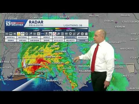Isaias makes landfall near Destin, bringing impacts into Alabama