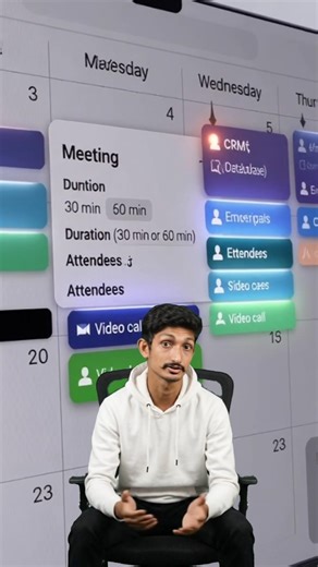 My AI Agent Scheduled 47 Meetings This Week (I Did Nothing) #shorts