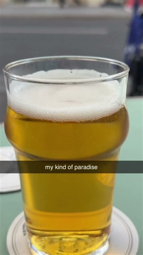 nothing like that first sip of a refreshing crisp beer 🍺
