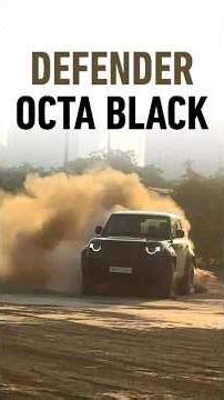 We are driving Land Rover Defender Octa Black #shorts