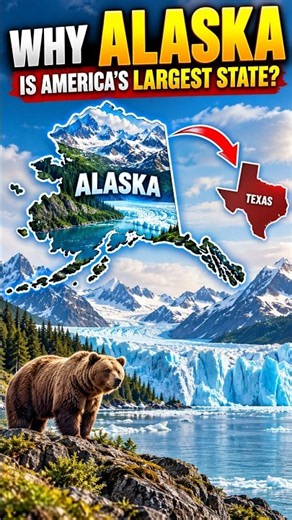 Why Alaska Is America’s Largest State — The Mind-Blowing Truth!