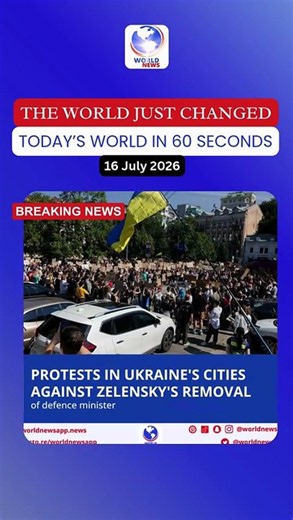 Protests in Ukraine's cities against Zelensky's removal of defence minister