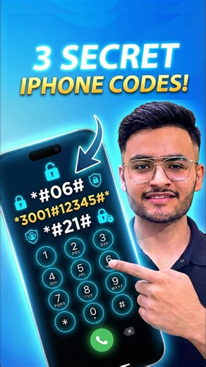 Day 6/365 of iPhone Tips & Tricks🔥 | iPhone Secret Codes #365daysofiphone #iphone #shorts