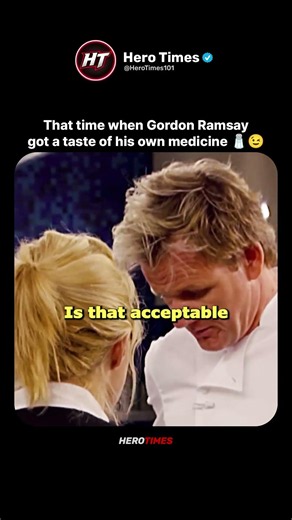 When Gordon Ramsay Got a Taste of His Own Medicine 👩‍🍳😂