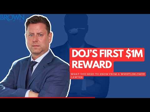 DOJ Pays First $1 Million Antitrust Whistleblower Reward — What Insiders Should Know