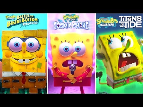 SpongeBob SquarePants Trilogy - Full Game 100% Walkthrough