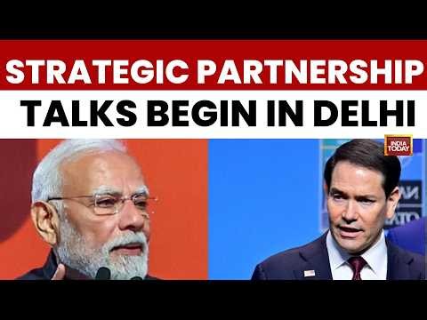 US Official's India Visi: Trade, Defense And Quad Talks In Focus | Rubio India Visit: