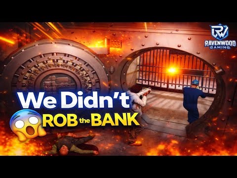 “We Didn’t Rob the Bank”… While Robbing the Bank 😂 | CCRP | FiveM GTA RP