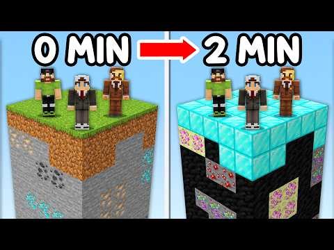 Minecraft, But the Chunk is Randomized Every 60 Seconds...