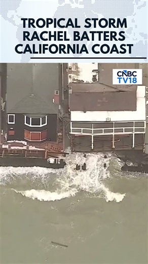 Tropical Storm Rachel Triggers Coastal Flooding And Erosion In Southern California | N18G
