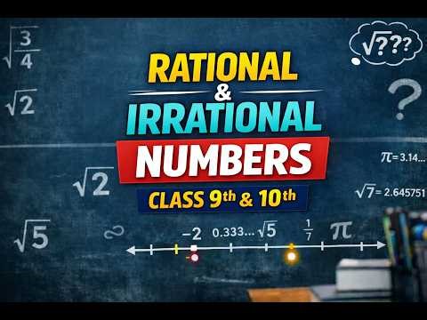 Rational and Irrational Numbers Explained | Class 9 & 10 CBSE