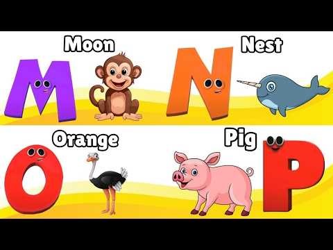 Animals Alphabet Song for Kids | Phonics for Kids | Learn ABC | Alphabet Letters | Baby