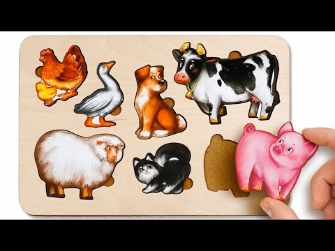 Baby Animal Matching Game 🐄🐣 Farm Puzzle Fun