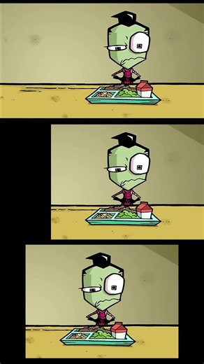 Invader ZIM Remastered Reverse Pan And Scan Example Short