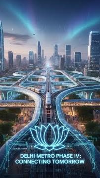 Delhi Metro Phase IV: Progress & Future! 🚇 | Delhi | DiViDH AI