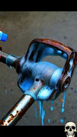 Rust Removed From These Metal Parts 😳 #shorts #ytshorts #viral