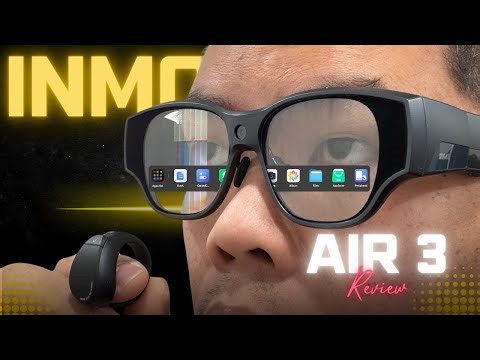 These AR Glasses Replace Your Tablet?! INMO Air3 Review