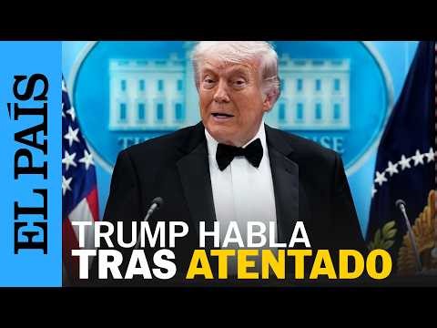ATENTADO TRUMP: "Odio decir que me siento honrado" el presidente habla tras CENA DE CORRESPONSALES