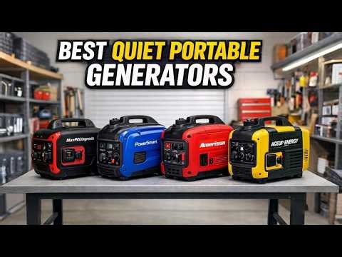 Top 5 Best Quiet Portable Generators 2026 – Best Low Noise Generators on AliExpress!