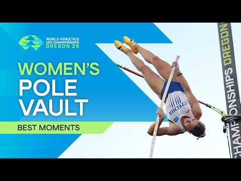 Best Moments Women's Pole Vault Final | World Athletics U20 Championships Oregon 26