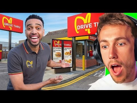 Miniminter Reacts To Niko Omilana Opening A FAKE McDonalds Drive Thru