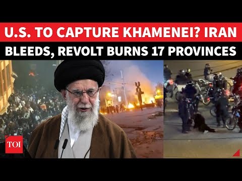 BLOOD On Iran Streets As Deadliest Unrest Hits Khamenei’s ‘Power Seat’; 17 Provinces Revolt, 35 DEAD
