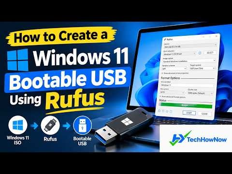 How to Create a Windows 11 Bootable USB Using Rufus