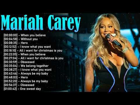Mariah Carey Top Hits Playlist – Mariah Carey Greatest Love Songs | Hero, Without You, My All…