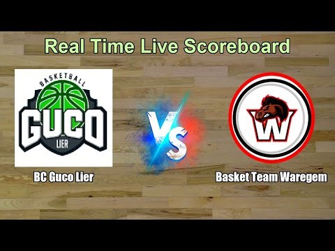 BC Guco Lier vs Basket Team Waregem Live Score - Belgium Belgian Basketball League 2