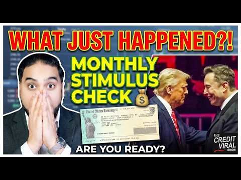 JUST IN: Monthly STIMULUS CHECK Update! Universal High Income CHECKS - Elon Musk PAYOUT Plan