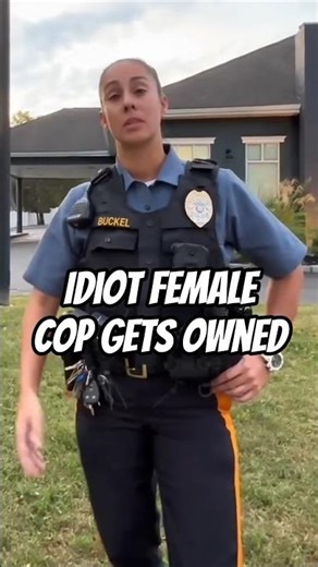 Female Cop Gets Put In Her Place! ID Refusal First Amendment Audit #cops #copsowned