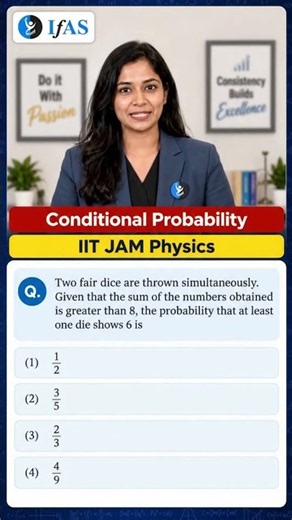 Conditional Probability | IIT JAM Physics