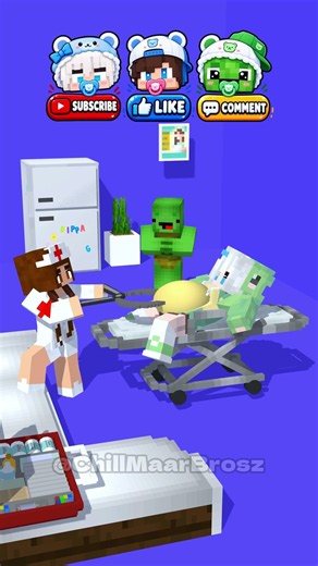 Which Baby Is It? 🤣😩 - MAIZEN Minecraft Animation