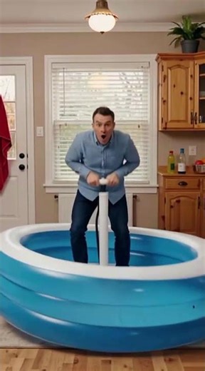 Epic Pool Inflate Fail!